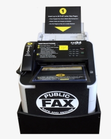 Faxscan24 Table Top Kiosk - Label, HD Png Download, Transparent PNG
