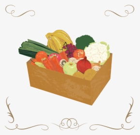 Clip Art Vegetable Boxes, HD Png Download, Transparent PNG