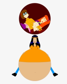 Crystal Ate Velma And Daphne By Angry - Cartoon, HD Png Download, Transparent PNG