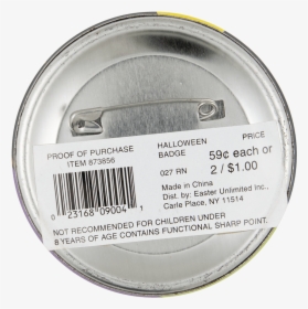 Trick Or Treat Mummy Button Back Event Button Museum - Label, HD Png Download, Transparent PNG