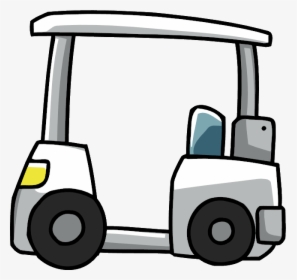 Golf Cart - Scribblenauts Golf Cart, HD Png Download, Transparent PNG