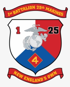 1st Battalion 25th Marine Regiment Of United States - 1st Battalion 8th Marines, HD Png Download, Transparent PNG