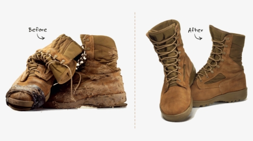 Us Marine Corps Boots , Png Download - Long Service Shoes For Men, Transparent Png, Transparent PNG
