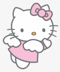 Hellokitty Sanrio Angel Cute Wings Freetoedit - Hello Kitty Stickers Png, Transparent Png, Transparent PNG