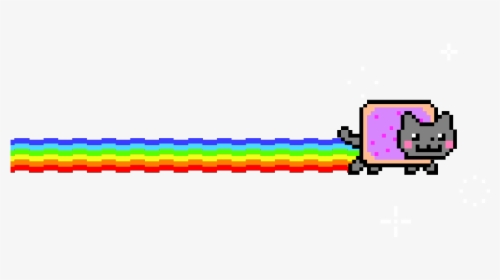 Transparent Funny Png Gif - Nyan Cat Gif Png, Png Download, Transparent PNG