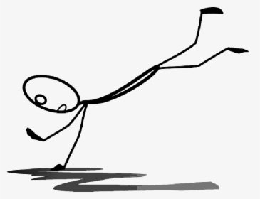 Falling, Tripping, Stickman, Stick Figure, HD Png Download, Transparent PNG