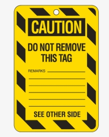 Brady Lockout Tag Large Economy - Out Of Order Tag, HD Png Download, Transparent PNG