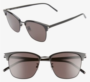 Men S St Laurent Clubmaster Sunglasses, HD Png Download, Transparent PNG