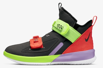 Nike Lebron Soldier - Nike Basketball Shoes Colorful, HD Png Download, Transparent PNG