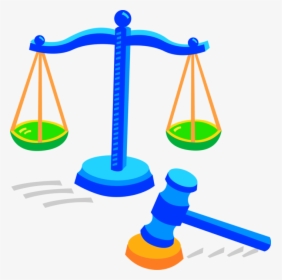 Vector Illustration Of Weighing Scales Of Justice With - Fairness Clipart, HD Png Download, Transparent PNG
