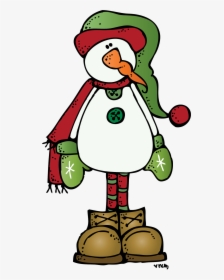 Christmas Clip Art Melonheadz - Melonheadz Snowman Clipart, HD Png Download, Transparent PNG
