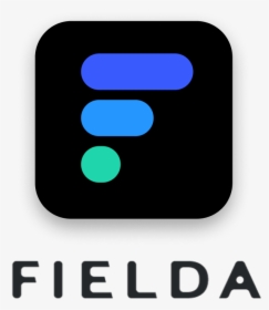 App Icon Wordmark Square Crop Fielda - Sign, HD Png Download, Transparent PNG