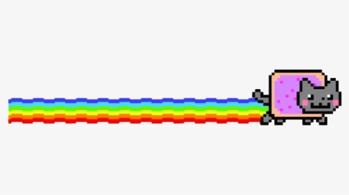 Nyan Cat Rainbow Png Photos - Nyan Cat Gif Png, Transparent Png, Transparent PNG