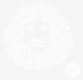 Goodfestival Logos White Lion - Poster, HD Png Download, Transparent PNG