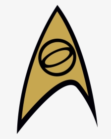Uss Enterprise Patch Science - Star Trek Insignia Science, HD Png Download, Transparent PNG