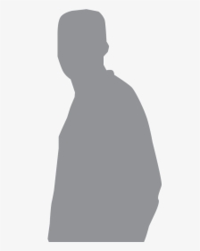 Man Walking Silhouette Png Grey, Transparent Png, Transparent PNG