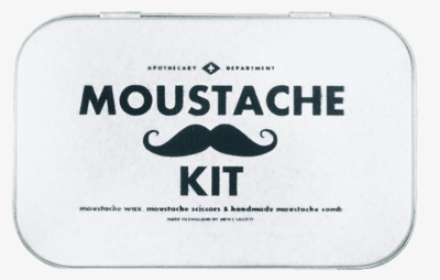 Moustache Grooming Kit Design By Men S Society - Label, HD Png Download, Transparent PNG