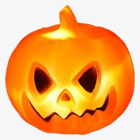 Halloween Scary Pumpkin Png Free Download - Jack-o'-lantern, Transparent Png, Transparent PNG
