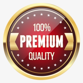 100% Premium Quality Badge Transparent Png Clip Art - Circle, Png Download, Transparent PNG