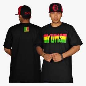 Foto Yums Pathway Rasta T-shirt Negro - Active Shirt, HD Png Download, Transparent PNG