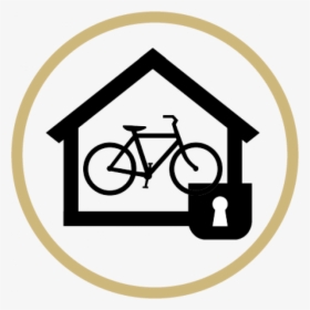 Locking Bike Shelter Logo - Correct Number Of Bikes, HD Png Download, Transparent PNG
