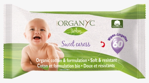 Baby Wipes Orgba-01 - Organyc Sweet Caress, HD Png Download, Transparent PNG