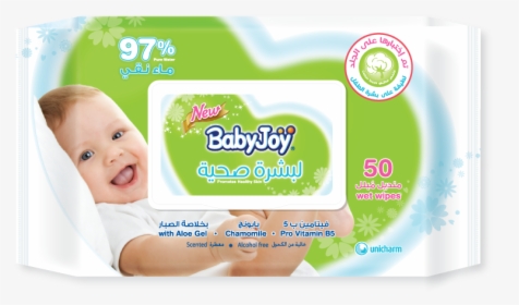 Babyjoy Wet Wipes - مناديل بيبي جوي النهدي, HD Png Download, Transparent PNG