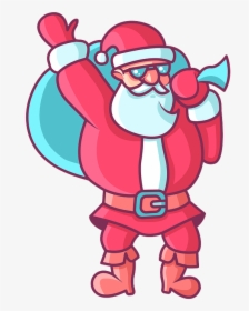 Santa Claus Vector, HD Png Download, Transparent PNG