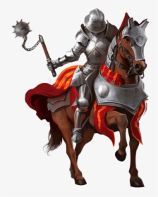 Knight Horse Png - Lords And Knights Units, Transparent Png, Transparent PNG