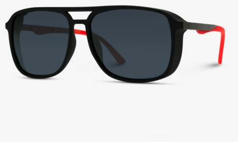 Double Bar Oversized Aviator Sunglasses - Reflection, HD Png Download, Transparent PNG