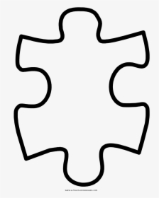 Instructive Puzzle Piece Coloring Page Simplistic Many - Autism Puzzle ...