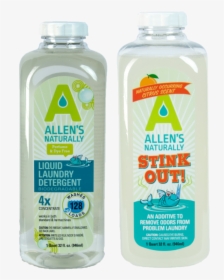 Quart Bundle Of Stink Out & Liquid Laundry Detergent - Allens Naturally, HD Png Download, Transparent PNG