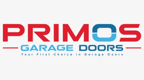 Color Red, Light And Dark Blue Primos Garage Doors - Sign, HD Png Download, Transparent PNG
