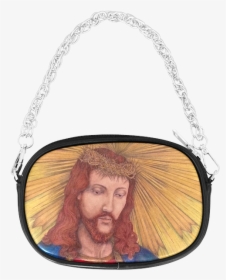 Sacred Heart Of Jesus Christ Drawing Chain Purse - Shoulder Bag, HD Png Download, Transparent PNG