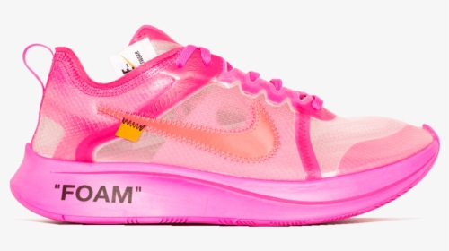 Zoom Fly Pink Off White Png, Transparent Png, Transparent PNG