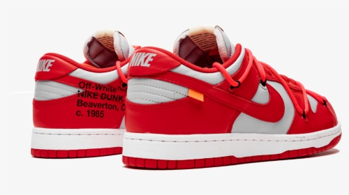 Off White X Nike Dunk University Red Outfit, HD Png Download, Transparent PNG