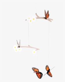 Monarch Butterfly Mobile, HD Png Download, Transparent PNG