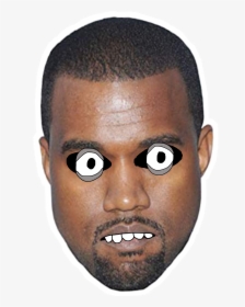 #kanyewest #kanye - Kanye West Head, HD Png Download, Transparent PNG