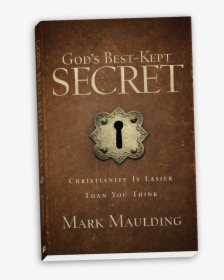 Maulding Godsbestkeptsecret 3d Web - Book Cover, HD Png Download, Transparent PNG