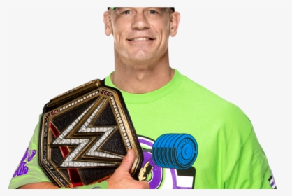John Cena Images 2018 Impremedianet - John Cena With Wwe Championship, HD Png Download, Transparent PNG