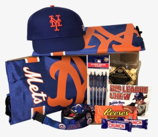 New York Mets Gift Basket - Baseball Cap, HD Png Download, Transparent PNG