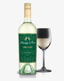 Limelight - Menage A Trois Limelight Pinot Grigio, HD Png Download, Transparent PNG