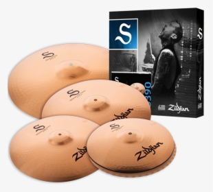 Zildjian S Family Performer Cymbal Set - Zildjian S Performer Cymbal Set, HD Png Download, Transparent PNG