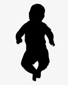 Silhouette Bébé, HD Png Download, Transparent PNG