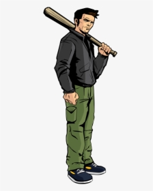 Claude Gta 3 Artwork, HD Png Download, Transparent PNG