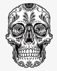 Mexican Skull Art Tumblr For Kids - Cute Sugar Skull Designs, HD Png Download, Transparent PNG