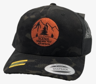 Scenic Multicam Black Snapback Hat - Baseball Cap, HD Png Download, Transparent PNG