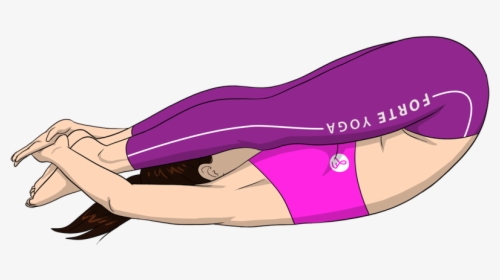 Yoga Poses Lying Down, HD Png Download, Transparent PNG