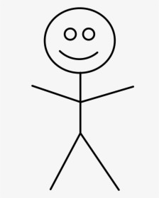 Clipart Of Figure, Stick And Person And - Stick Figure With Body Parts, HD Png Download, Transparent PNG