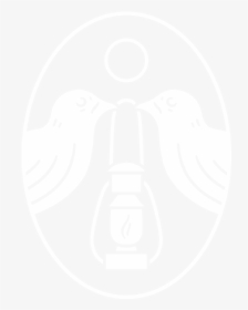 Birds Oval Isolated Bw Copy - Emblem, HD Png Download, Transparent PNG